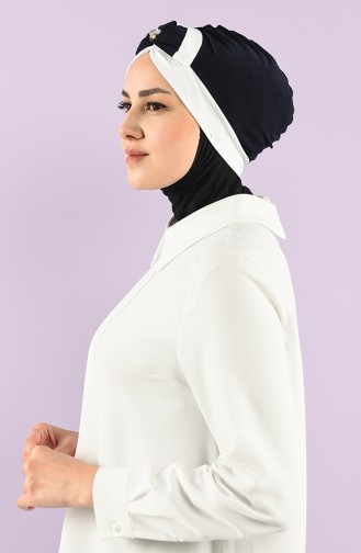Turban Pret-a-Porter Bleu Marine 9030-01