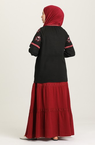 Claret Red Skirt 43002-06