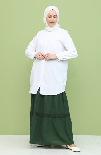 Dark Green Skirt 43002-07