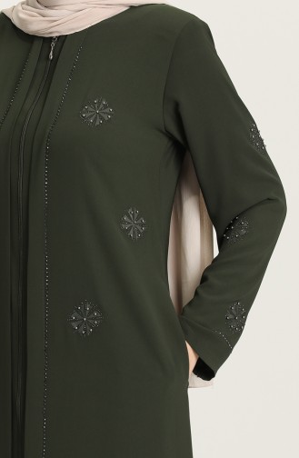 Khaki Abayas 3000-02