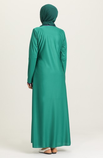 Green Praying Dress 4565-09