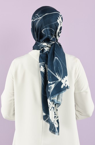 Navy Blue Shawl 19057-03