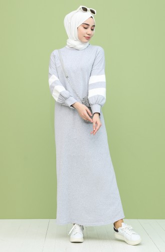 Robe Hijab Gris 1005-04