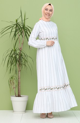 Schwarz Hijab Kleider 21Y8100-01