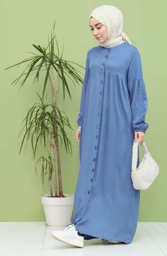Indigo Hijab Kleider 21Y8312-02
