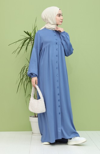 Indigo Hijab Kleider 21Y8312-02