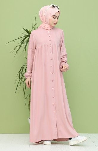 Powder Hijab Dress 21Y8312-03