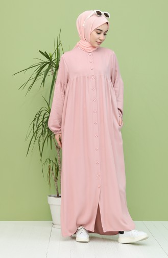 Powder Hijab Dress 21Y8312-03