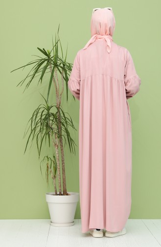 Powder Hijab Dress 21Y8312-03