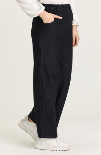 Navy Blue Track Pants 3232A-01