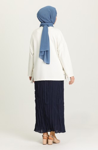 Navy Blue Skirt 0112-07