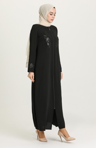Black Abaya 1580-03