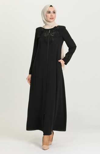 Black Abaya 3002-01