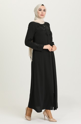 Black Abaya 3002-01