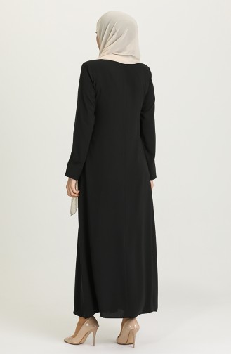 Schwarz Abayas 3002-01