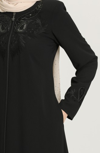 Schwarz Abayas 3002-01