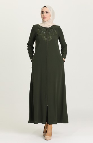 Khaki Abayas 3002-02