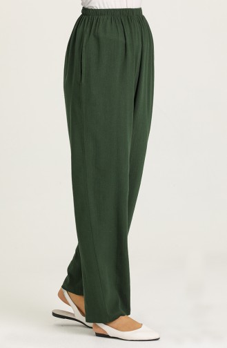 Pantalon Vert Foncé 14007-01