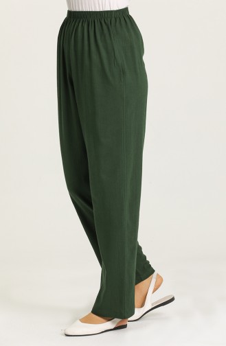 Dark Green Pants 14007-01