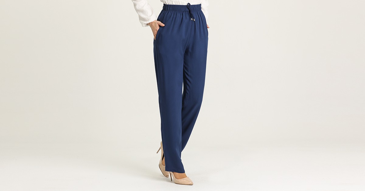 Pantalon Bleu Marine 0158-07 | Sefamerve