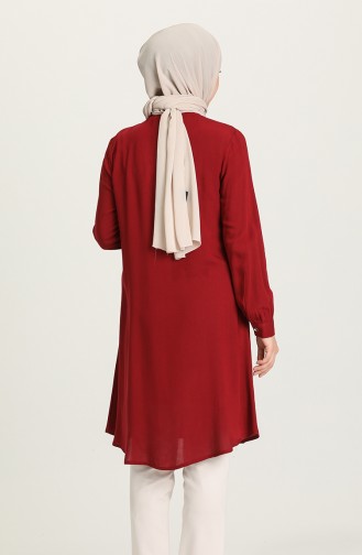 Claret red Tuniek 1414A-01