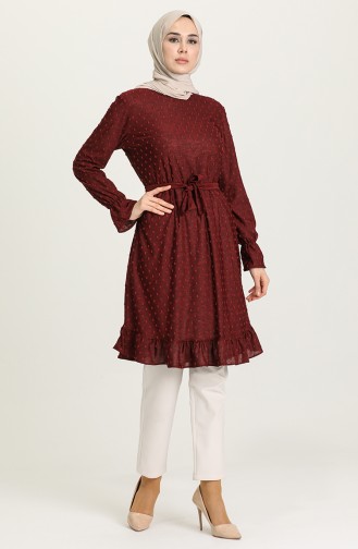 Claret red Tuniek 1111-04