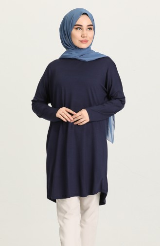 تونيك أزرق كحلي 2110-04