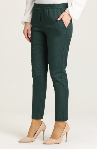 Pantalon Vert emeraude 9046-02