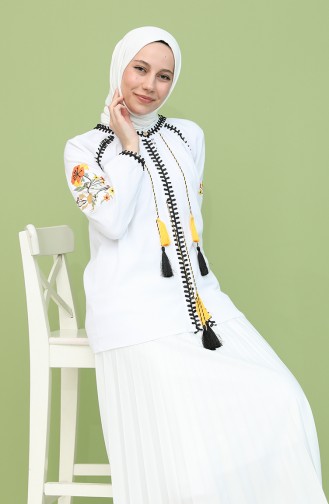 White Blouse 21204-03