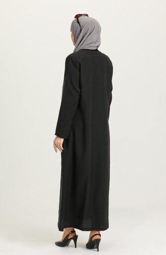 Black Abaya 0448-06