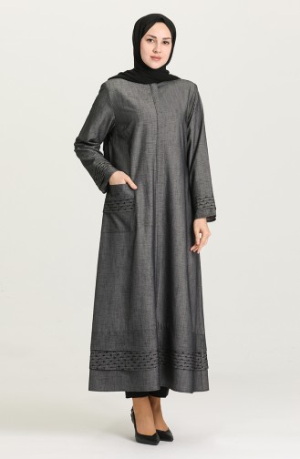 Schwarz Abayas 0461-02