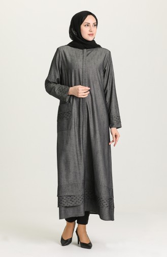 Black Abaya 0461-02