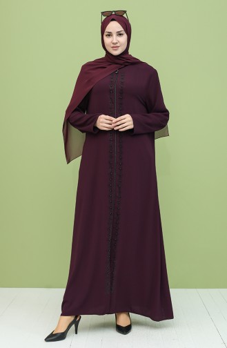 Purple Abaya 0089-04