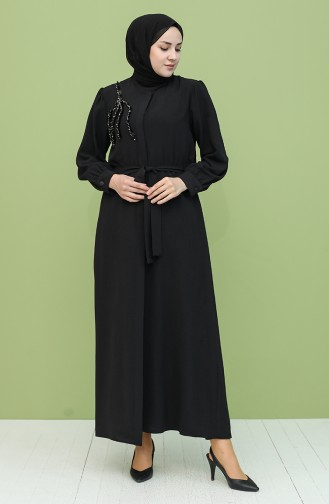 Schwarz Abayas 6002-01