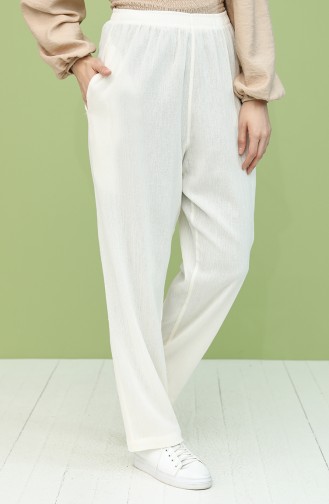Pantalon Crème 14007-07