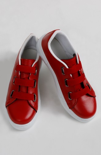 Bayan Spor Ayakkabı 0301-05 Kırmızı