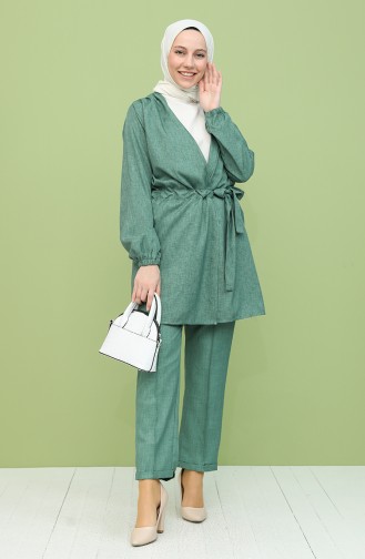 Emerald Green Suit 2041-06