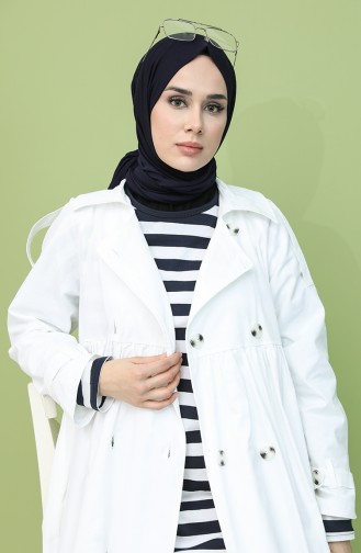 White Trenchcoat 8315-04