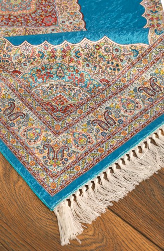 Turquoise Praying Carpet 1001-01