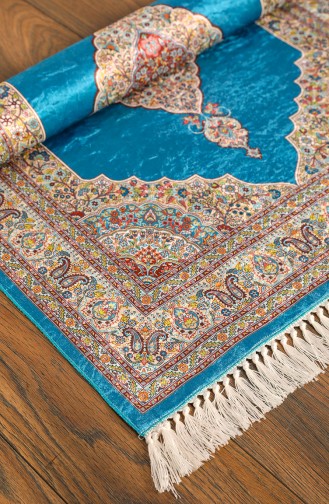 Turquoise Prayer Rug 1001-01