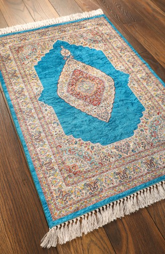 Turquoise Praying Carpet 1001-01