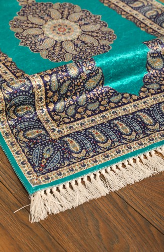 Turquoise Praying Carpet 1010-01