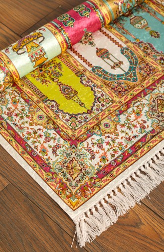 Oil Green Praying Carpet 1009-01