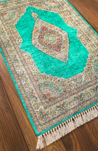 Tapis de Prière Vert 1001-06