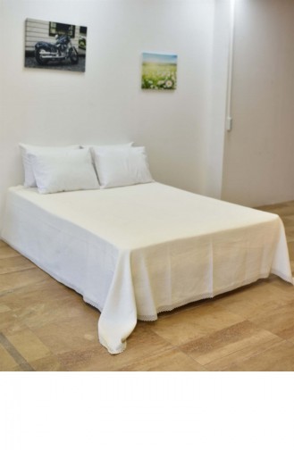 Ensemble de Couverture Ecru 3529373797210