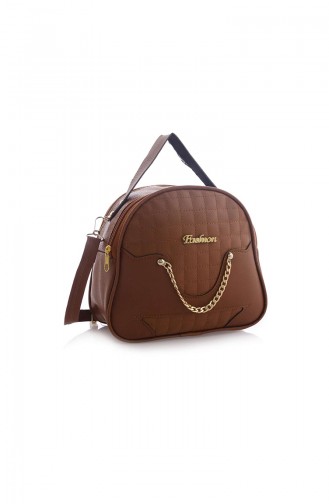 Tobacco Brown Shoulder Bag 28Z-04