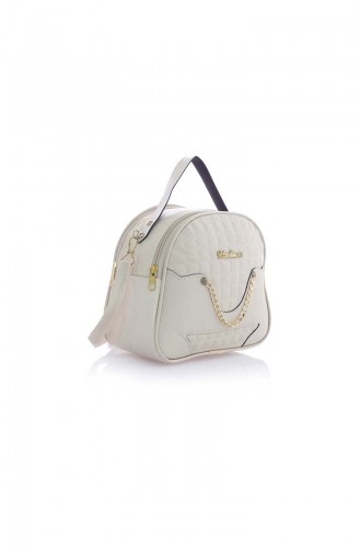 Beige Schultertasche 28Z-05