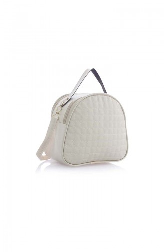 Beige Schultertasche 28Z-05