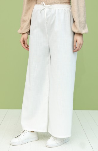 Pantalon Blanc 4064-01