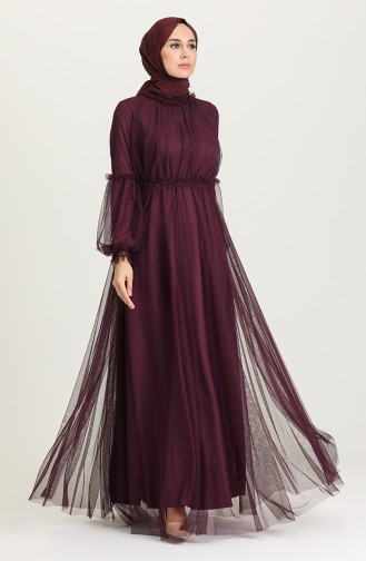 Habillé Hijab Plum 5474-01